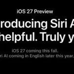 Siri AI di iOS 27